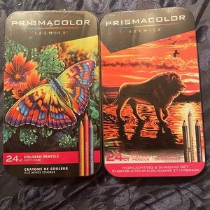 Brand new 24 pack of Prismacolor pencils.✏️